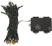 Luxform String Lights 100 LED 10m 44289 – Battery Operated, Warm White – Green