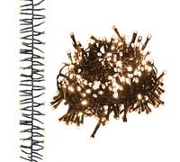 (Warm white) vidaXL LED Cluster String with LEDs PVC Xmas String Light Multi Colours/Sizes