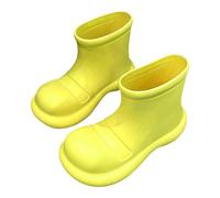 Warm Winter Boots For Women Waterproof Insulated Rain Boots Women Cute Plush-Lined Snow Boot Trendy Versatile Solid Colour Wellies Lightweight Comfortable Breathable Ankle Boot Non Slip Shoes