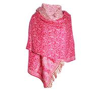WARM WINTER PINK SCARF SHAWL WRAP PURE YAK WOOL SCARF SHAWL DECORATION BLANKET UNISEX OVERSIZED REVERS ABLE LUXURIOUS SCARF GIFT