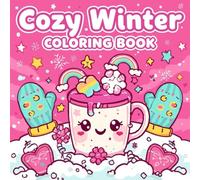 Warm Winters: Bold & Easy Coloring Book: Stress-Free Coloring for Cozy Days