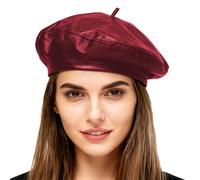 Warm Women's Christmas Hat Winter Party Beret Soft European Style for Painter Autumn-Winter 2026