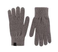 Warm Women's Knitted Scarf Gloves Winter Plain Touchscreen Friendly