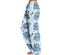 Warm Women's Pyjama Pants Lounge Wear Bottoms K pop Demon Hunters Flannel Loungewear Ladies PJ Matching Pjs Couples Lounge Pants Trousers Women hose