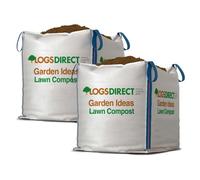 Warma 100% Recycled Peat Free High Nutrients Garden Landscape Soil Fertiliser Lawn Compost 2 X Dumpy Bags