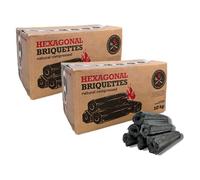 Warma 20Kg Sumi Bincho Carbonised Charcoal Restaurant Briquette Fuel For Konro Bbq Barbecue Cooking Grills 2 X 10Kg Boxes