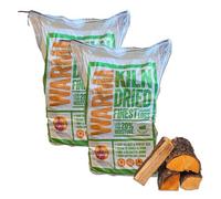 Warma 40Kg Kiln Dried Hardwood Pizza Oven Burner Stove Fuel Ready To Burn Firewood Logs 2 X 20Kg Xl Bags