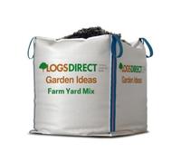 Warma Farmyard Mix Premium Compost & Soil Improver For Healthier Plants Garden Allotments Landscaping Lawns & Borders Dumpy Bag