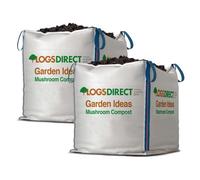 Warma Organic Plant Soil Conditioner Vegetable Rose Bush Shrub Mushroom Compost 2 X Dumpy Bags