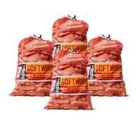 Warma Premium Quality Kiln Dried Wood Bbq Firepit Stove Burner Fuel Kindling Sticks 4 X 4Kg Nets