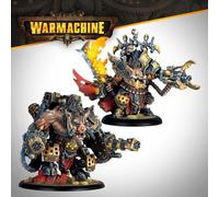 Warmachine: Emperor Carver Ultimus Esquire III & War Boar MMD47