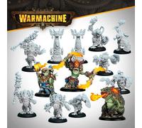 Warmachine: Southern Kriels Fire Tongue Warriors Command Cadre