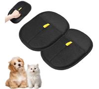 WARMAX Softpet Guantes Quitapelos, Manopla Quitapelos Reutilizable para Mascotas, Herramienta de Limpieza Rápida para Sofá, Ropa, Alfombra, Cama y Asiento de Coche (2 pc)