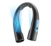 Warmco 10000mAh Portable Neck Fan - 4-Speed Rechargeable Personal Fan with 360° Cooling, 30H Runtime Wearable Fan for Office/Gym/Travel, Gifts for Women Men Mom Dad