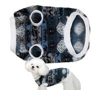 Warme Hundemäntel, Gefütterter Hundemantel Winter, Warme Outdoor Hundebekleidung | Robust Thermobekleidung Für Hunde, Winddichte Reflective Hundejacke Mit Hoher Bewegungsfreiheit