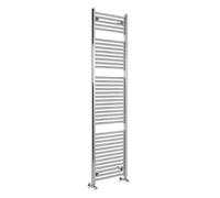 Warmehaus Contemporary Straight Bathroom Heated Towel Rail Radiator Rad 1800 x 500 Chrome