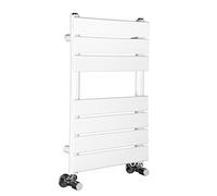 Warmehaus Designer Bathroom Flat Panel Heated Towel Rail Radiator Ladder Rad 650 x 400 mm - White
