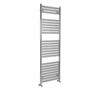 Warmehaus Designer Bathroom Flat Panel Heated Towel Rail Radiator Rad 1800 x 600 - Chrome