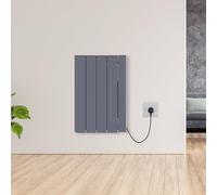Warmehaus Smart WIFI 1000W Ceramic Radiator Portable Electric Heater | Wall Mounted Electric Radiator, Programmable Electric Heater, Slimline Radiator with Timer Thermostat, Wifi Electric Radiator