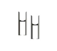 Warmehaus Traditional Radiator 2 Column Raw Metal Floor Mounting Legs 2PC/Set