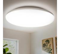 WARMELLE Ceiling Lights,Bathroom Light 22W 4000K Ø28cm Round,3080LM,Waterproof IP65,No Flicker & No Delay,CRI>80,LED Ceiling Light for Kitchen,Bathroom,Hallway,Bedroom and Garage