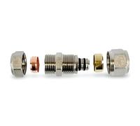 Warmer Adapter Reducer 16mm Barrier Plastic Pipe X 15mm Compression Copper Pipe Psw Tradesuppliers Ltd