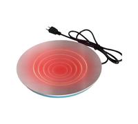 Warmer Chicken Water Base - Aluminium Poultry Water Heater, 4.5 Feet Long Power Cable, Poultry Drinker, Heated Base with Thermostat | Anti-scalding Drinker for Pets and Food