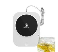 warmer, mug warmer | Beverage heater with 3 temperature settings,Thermostat Coffee Cup Heater for Desk 8 Hours Automatic Shut-Off,Smart Electric Beverage Warmer for Coffee