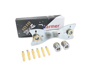 Warmer Shower Fixing Plate Kit For Shower Bar Mixer With 15X3/4 Inch Connectors Psw Tradesuppliers Ltd Offers High Quality Products.