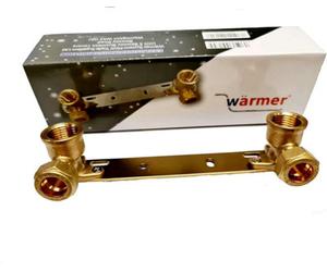 Warmer System 15mmx1/2 Inch Concealed Shower Wall Bracket Fitting Fixing Plate For Exposed Shower Bar
