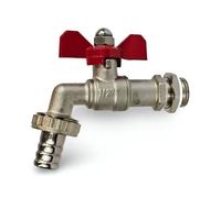 Warmer System Butterfly Handle Outside Garden Tap With Sealing Ptfe And Rotating Nut Psw Tradesuppliers Ltd