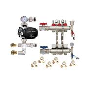 Warmer System Underfloor Heating 3 Port Psw Manifold With Grundfos Pump And Blending Valve Set Psw Tradesuppliers Ltd