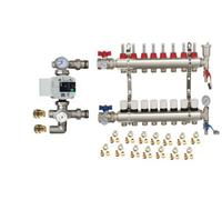 Warmer System Underfloor Heating 8 Port Psw Manifold With Wilo Para Pump And Blending Valve Set Psw Tradesuppliers Ltd