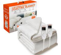 Warmer Wärmer 200 Thread Cotton Fully Fitted Electric Blanket - Super King