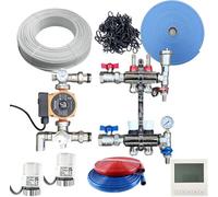 Warmer Wärmer System 20-25Sqm Water Underfloor Heating Kit 1 Room Psw Tradesuppliers Ltd