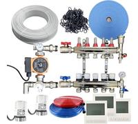 Warmer Wärmer System 60-65Sqm Water Underfloor Heating Kit 3 Room Psw Tradesuppliers Ltd