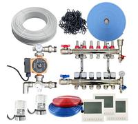 Warmer Wärmer System 70-80Sqm Water Underfloor Heating Kit 3 Room Psw Tradesuppliers Ltd