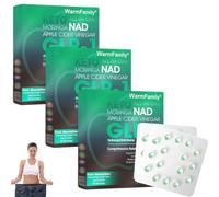 WarmFamily GLP-1 Slimming Essence Pearls, Advanced Advanced GLP-1 Capsules, WarmFamily Essence Liquid Beads, GLP-1 Peptide Complex Serum, Natural Ingredients, for All Body Types (3 Box)