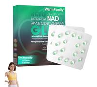 WarmFamily GLP-1 Slimming Essence Pearls, Advanced GLP-1, Capsules GLP-1 PeptideComplex Serum,Natural Ingredients,Unisex