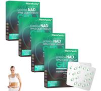 WarmFamily GLP-1 Slimming Essence Pearls,Advanced GLP-1 Capsules, WarmFamily GLP-1 Peptide Complex Serum,NAD+ Moringa & ACV Pearls Serum (4)