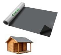 Warmfay Self-Adhesive Metal Roofing Membrane 50 cm x 5 m, 1.5mm Thick | UV Resistant & Waterproof, Flexible & Strong Adhesion, Corrugated Metal Roof Membrane for Metal Roofs, Garden Sheds, Carports