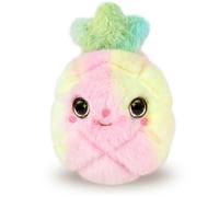 Warmforwel AI Pineapple Plush Companion, Smart Interactive Stuffed Animal with 9 Expressive Screen Eyes & Multi-Language Dialogue, Gesture Sensing Electronic Plushie for All Ages
