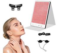 Warmforwel S3 PRO LED Therapy Pad - 4 Spectral Light Sources 9 Modes, AI Voice Control & Smart App for Face & Body Care, UV-Free
