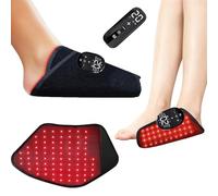 Warmforwel Wearable Red Light Foot & Ankle Wrap - Rechargeable Infrared Comfort Device with Adjustable Modes