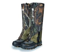 WarmHeartting Hiking Leg Gaiters Waterproof Camo Ski Boot Gaiters for Hunting Walking Long Leg Cover Protect Boot Guardian Snow Gaiters Leggings Gaiters