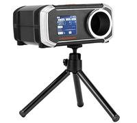 WarmHeartting Tactical Airsoft Speed Tester for BB Water Balls Lead Beads Steel Balls Digital Shooting Bluetooth Chronograph Tester LCD Screen Display Air Gun Accessories