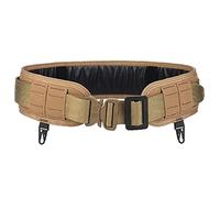 WarmHeartting Tactical Molle Battle Belt Quick Release Buckle Adjustable CS Outdoor Military Hunting Combat Belt