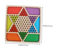 Warmhm 1 Set Gobang Checkers Game for Educational Tabletop Plaything for Family Fun Multi Functional Board for Adults Kindergarten Family Gatherings