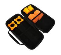 Warmhm 1 Set Microphone Carrying Case Portable Microphone Storage Bag with Built Mesh Pocket for Accessories Lightweight and Material Compact Design for Travel and Organization