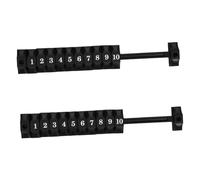Warmhm 1 Set Multipurpose Foosball Score Keepers Compact Counters for Desktop Games Material Easy to Install for Table Football Matches